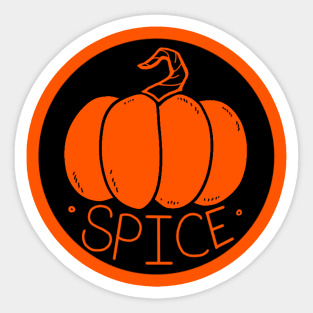 Pumpkin Spice Sticker